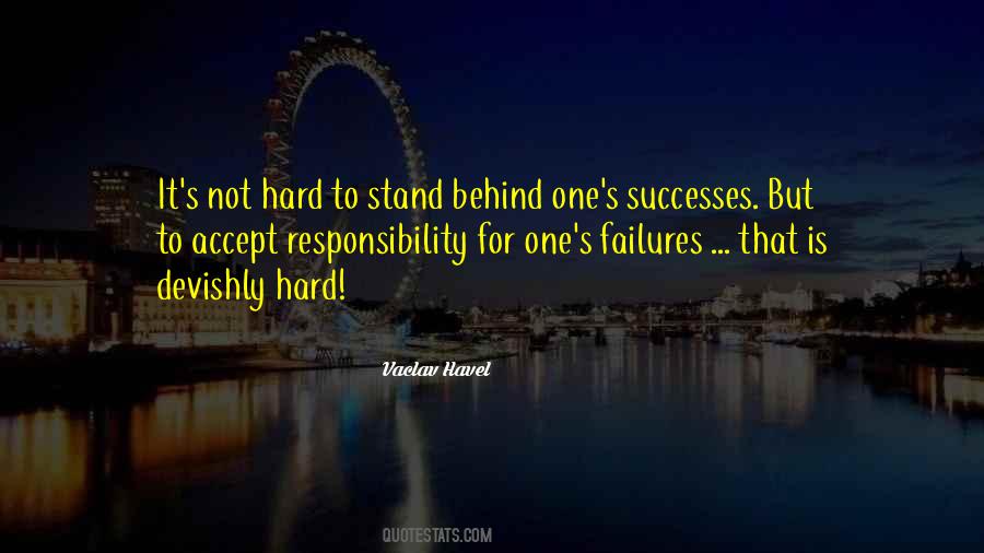 Not Accepting Failure Quotes #1731831