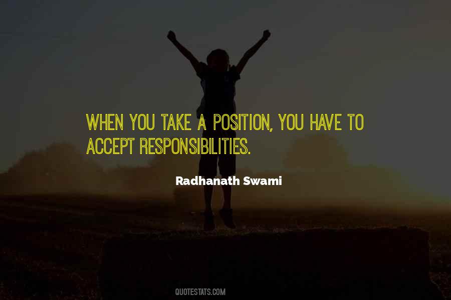 Not Accepting Responsibility Quotes #1305890