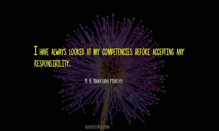 Not Accepting Responsibility Quotes #443190
