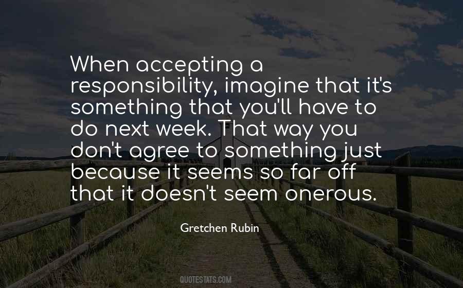 Not Accepting Responsibility Quotes #883141