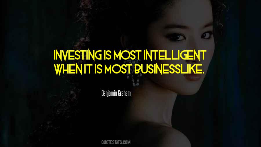 Quotes About Businesslike #795572