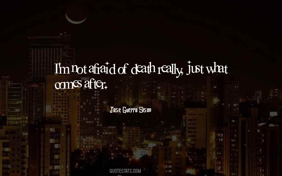 Not Afraid Of The Future Quotes #1034603