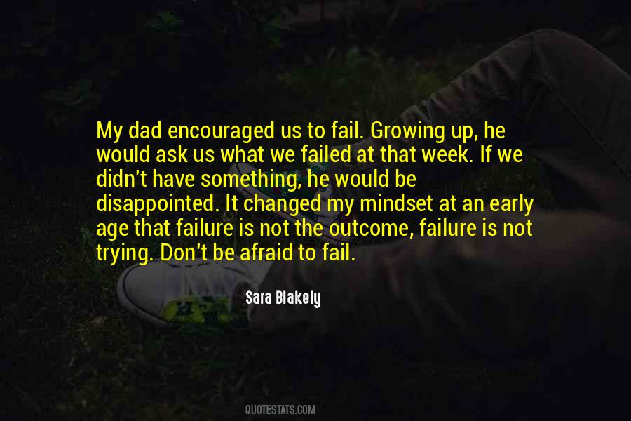 Not Afraid To Fail Quotes #1661903