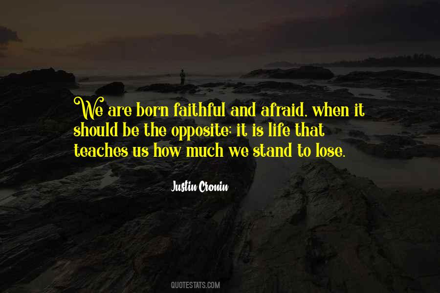 Not Afraid To Lose Me Quotes #256443