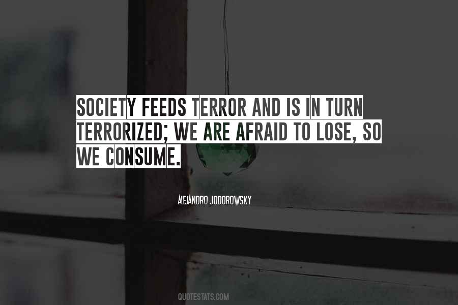 Not Afraid To Lose Me Quotes #533448