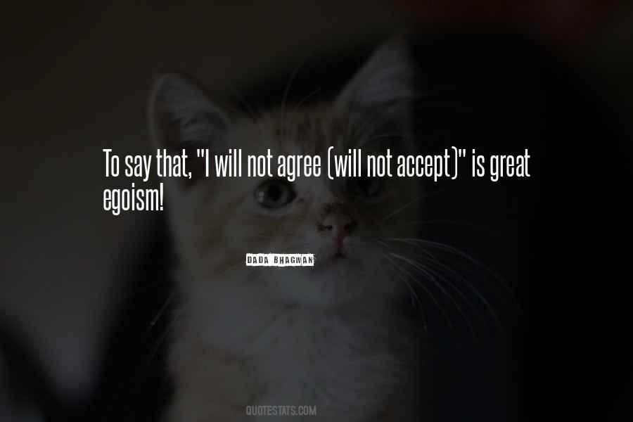 Not Agree Quotes #56224