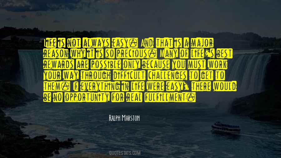 Not Always Easy Quotes #1188861