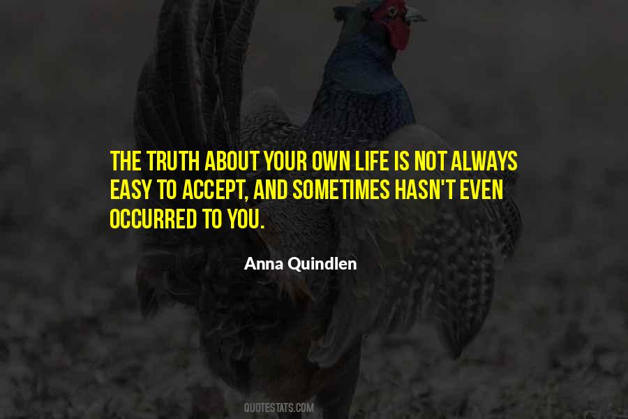 Not Always Easy Quotes #1622585