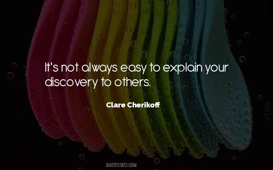 Not Always Easy Quotes #281346
