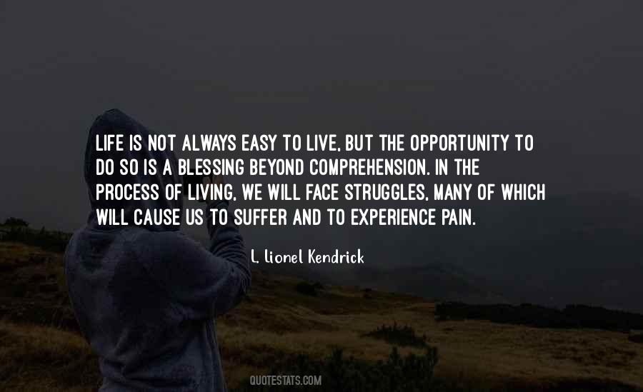 Not Always Easy Quotes #648266