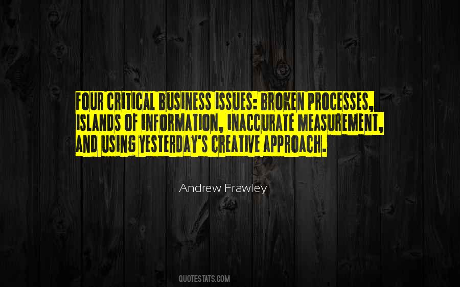 Quotes About Business Processes #1543735
