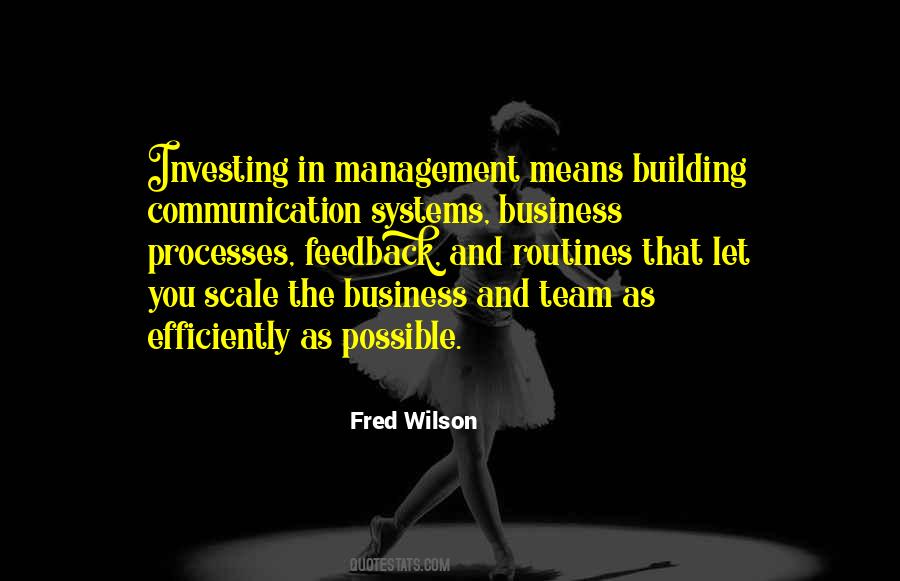 Quotes About Business Processes #9159