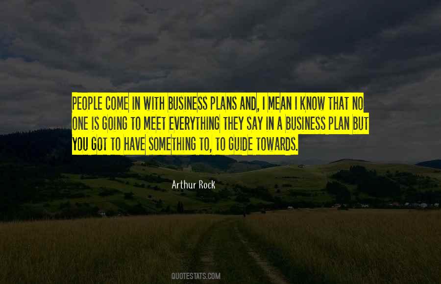 Quotes About Business Plans #1516158