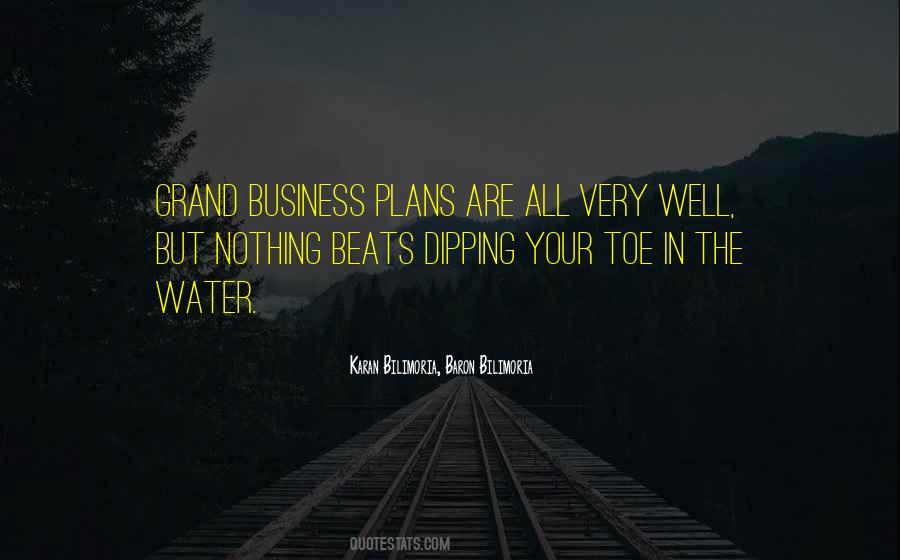 Quotes About Business Plans #1708552