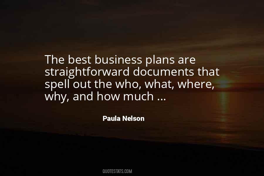 Quotes About Business Plans #304337