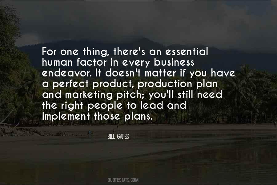 Quotes About Business Plans #790311