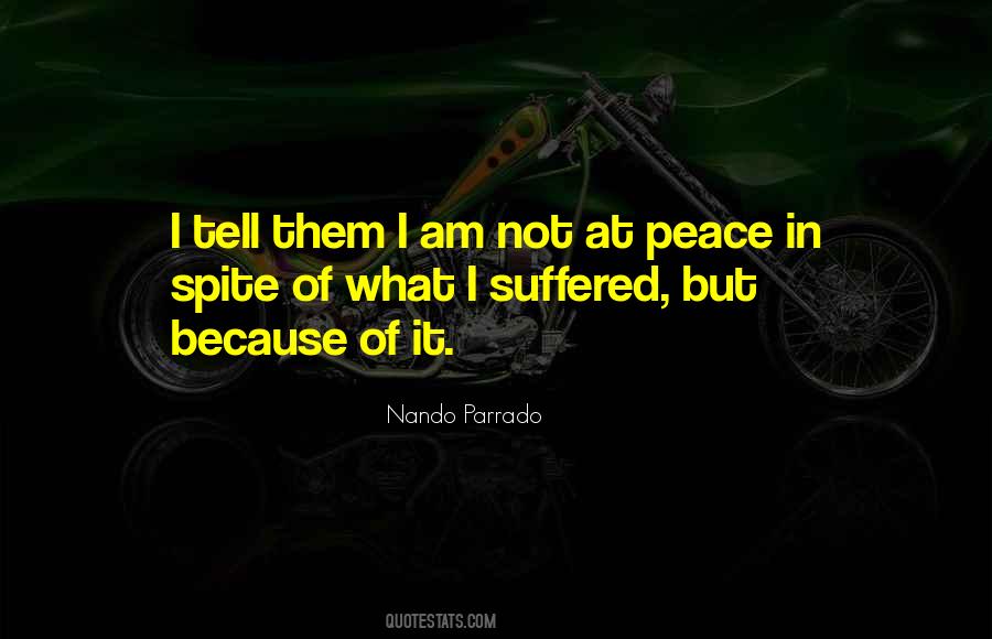 Not At Peace Quotes #1831227