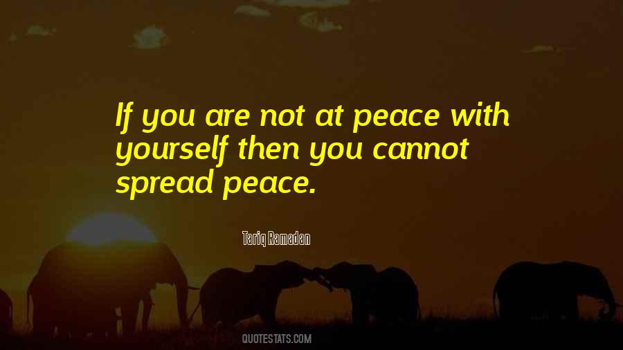 Not At Peace Quotes #34773