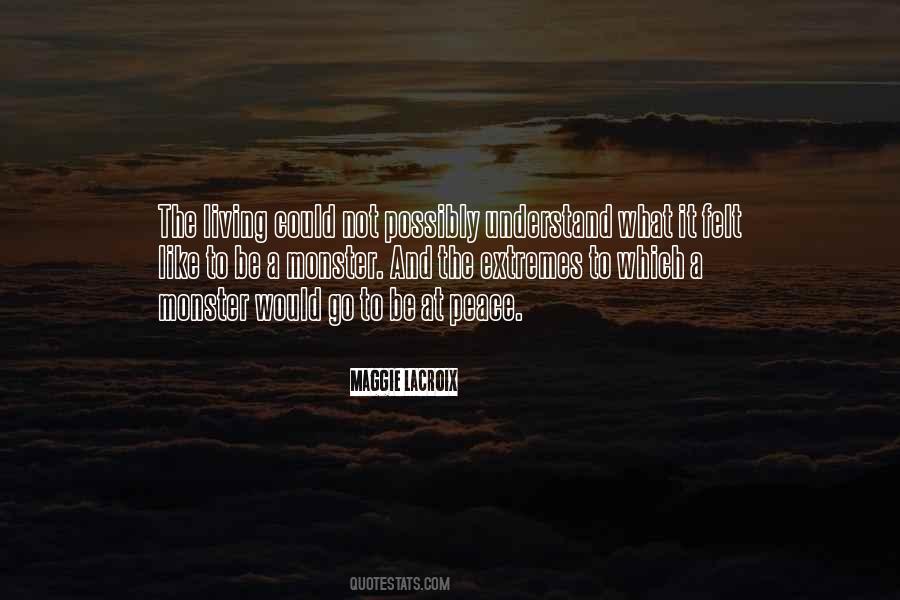 Not At Peace Quotes #383694