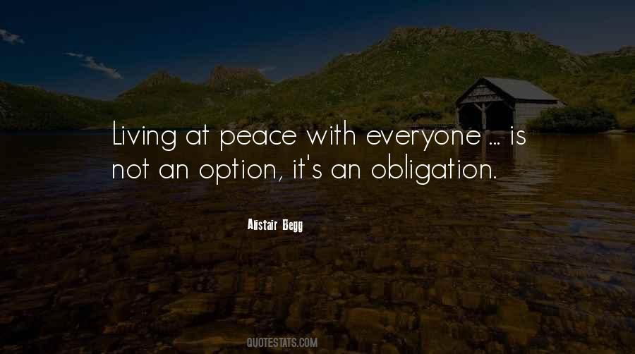 Not At Peace Quotes #494632