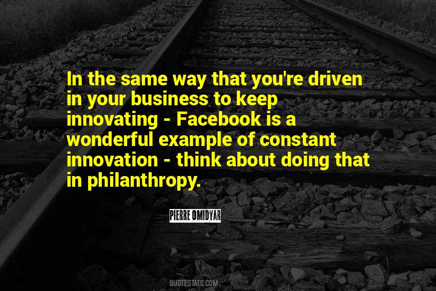 Quotes About Business Philanthropy #1023469