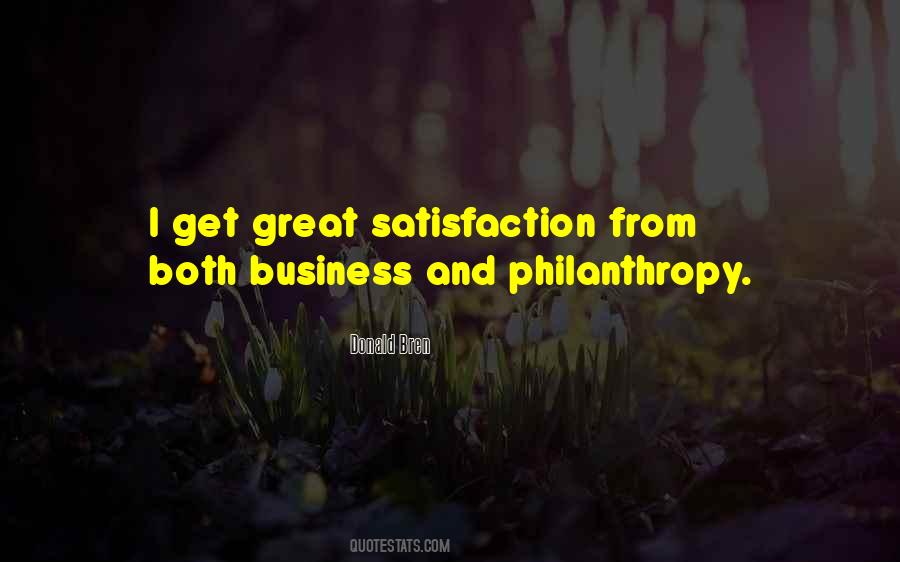 Quotes About Business Philanthropy #1107567