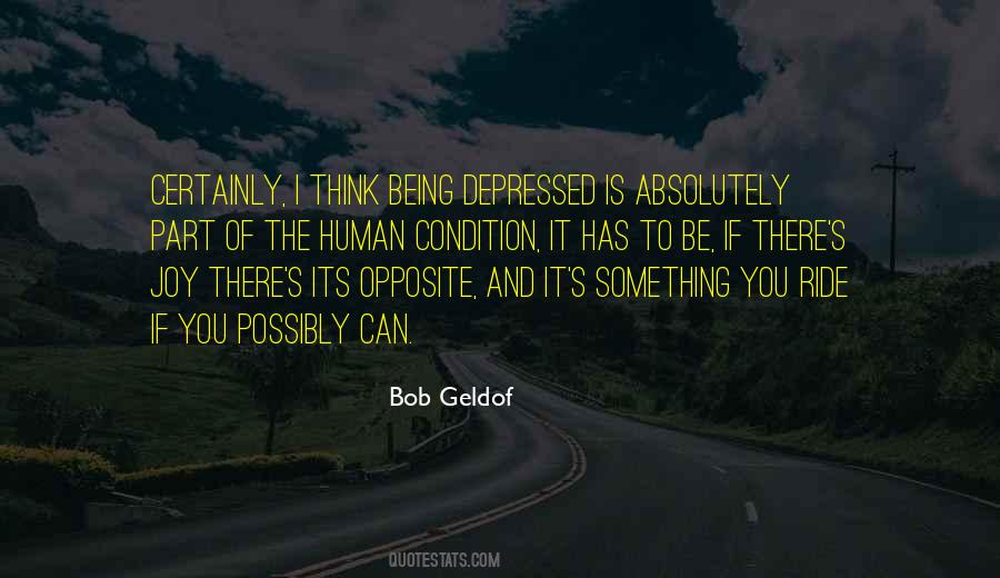 Not Being Depressed Quotes #1369230
