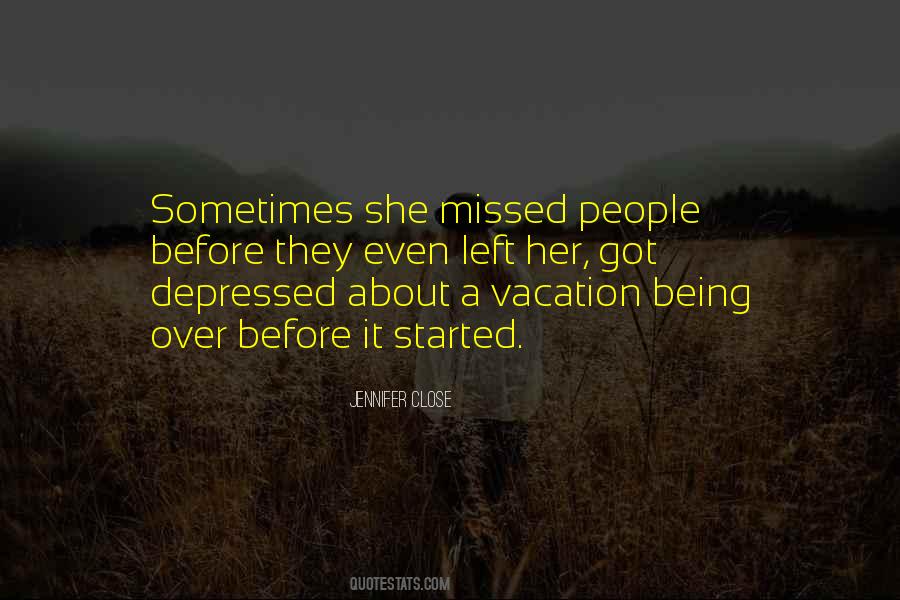 Not Being Depressed Quotes #576100