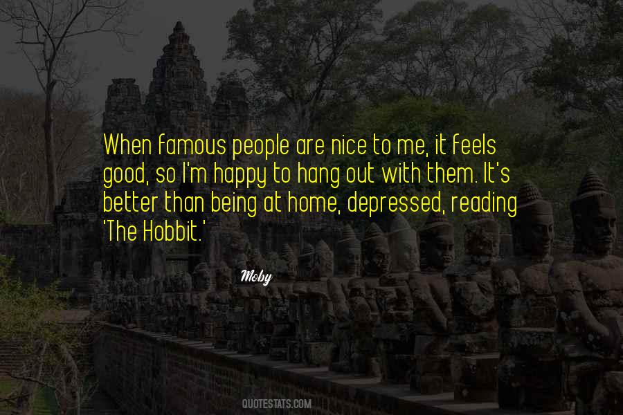 Not Being Depressed Quotes #621514