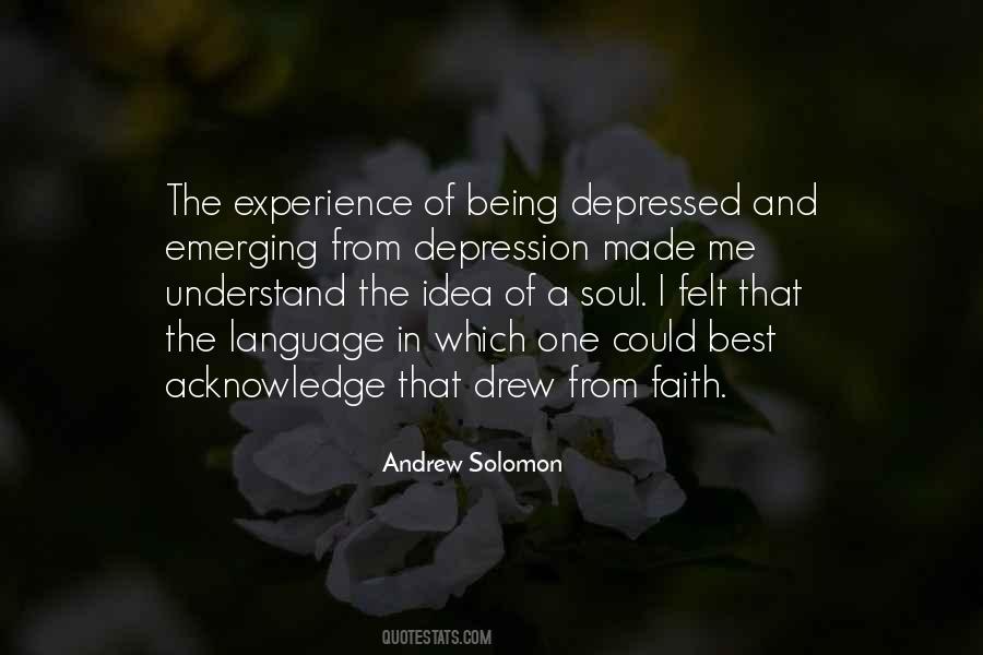 Not Being Depressed Quotes #908297