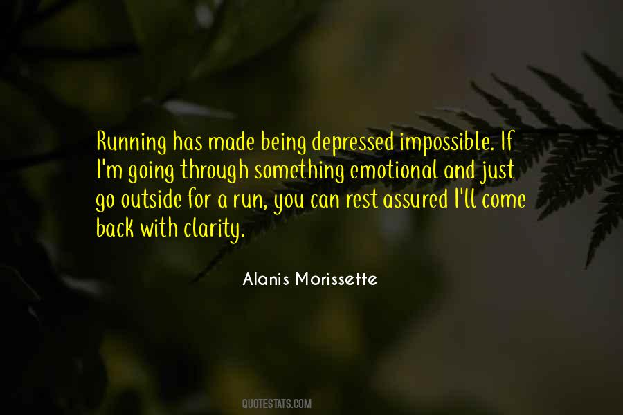 Not Being Depressed Quotes #960036