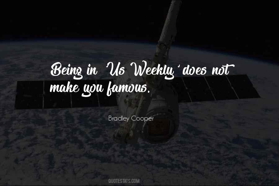 Not Being Famous Quotes #905650