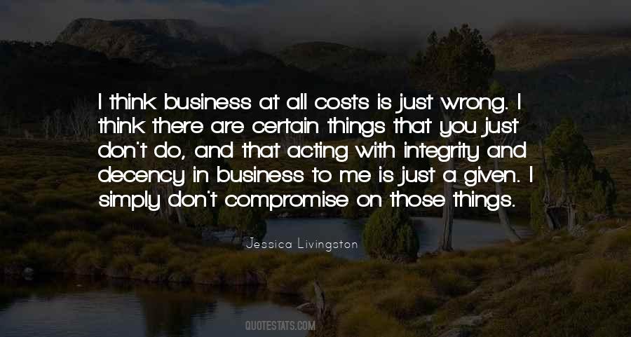 Quotes About Business Integrity #564461