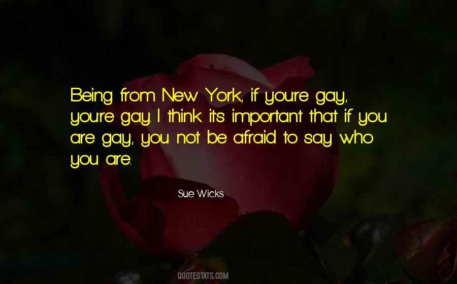Not Being Who You Are Quotes #504996