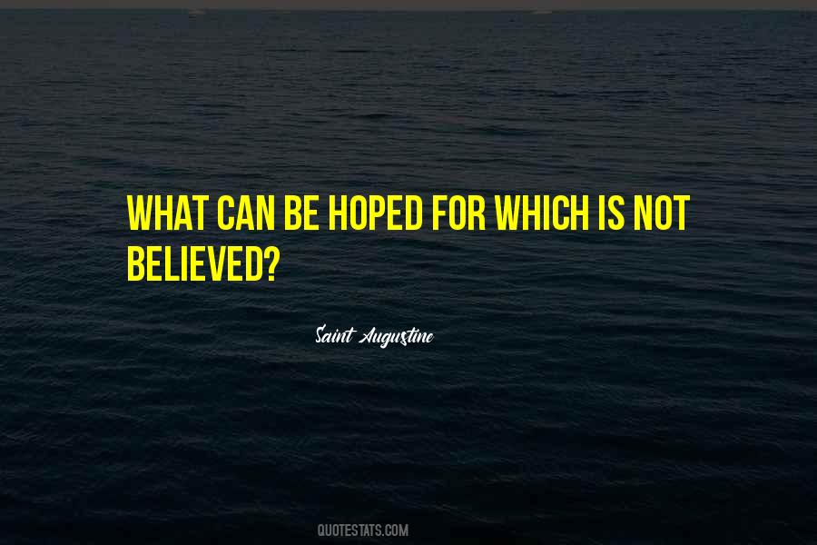 Not Believed Quotes #216288