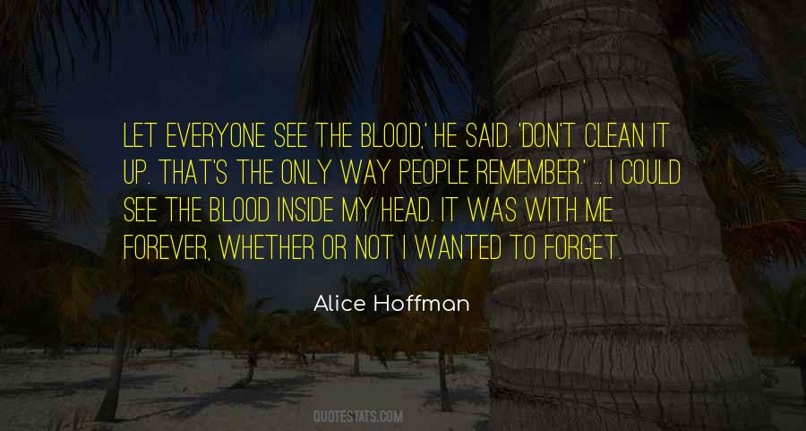 Not Blood Quotes #150220