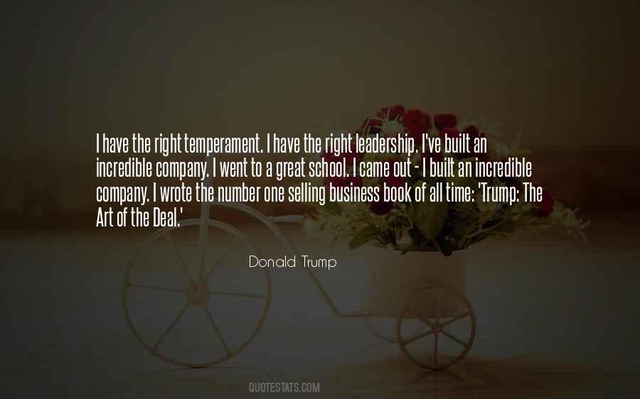 Quotes About Business Donald Trump #1736056