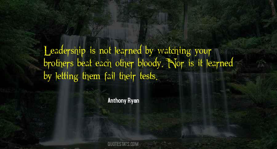 Not By Blood Quotes #1093395
