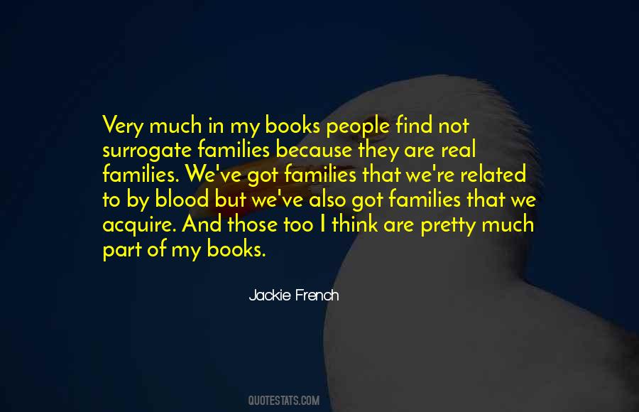 Not By Blood Quotes #208869