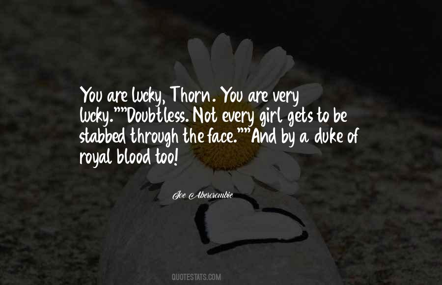 Not By Blood Quotes #76262