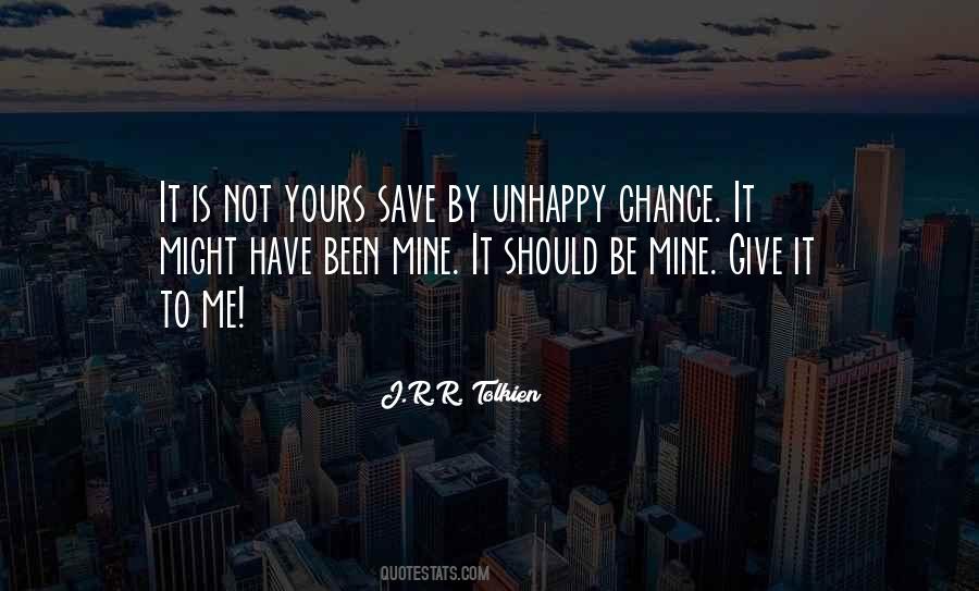 Not By Chance Quotes #488653