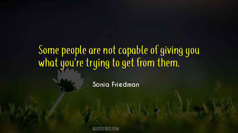 Not Capable Quotes #386779