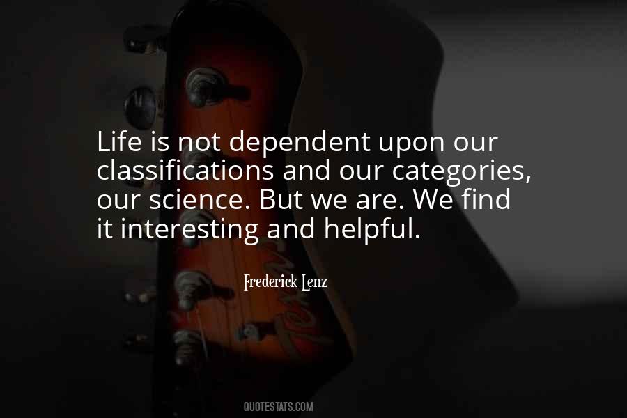 Not Dependent Quotes #1471921