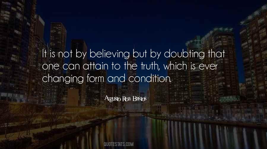Not Doubting Quotes #30355
