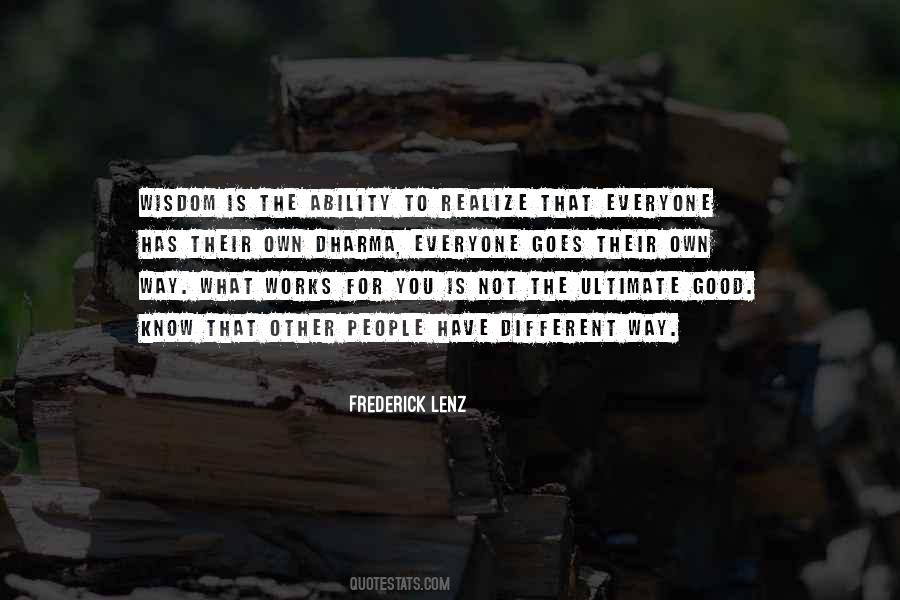 Not Everyone Is Good Quotes #1661772