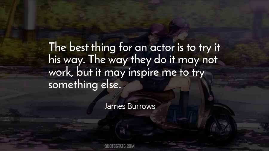 Quotes About Burrows #344158