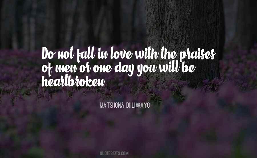 Not Fall In Love Quotes #608508