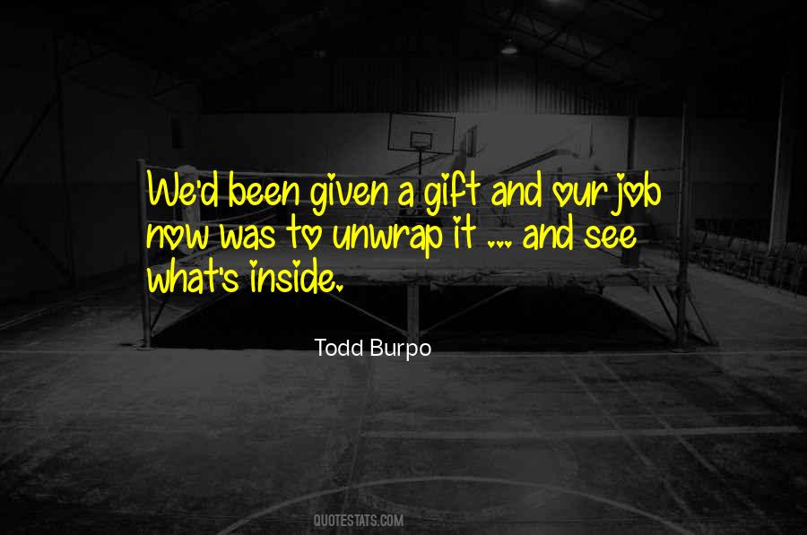 Quotes About Burpo #382808