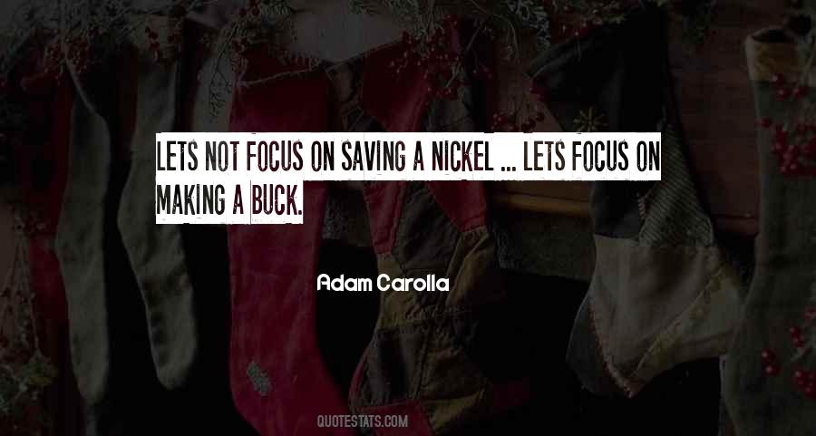 Not Focus Quotes #1724888