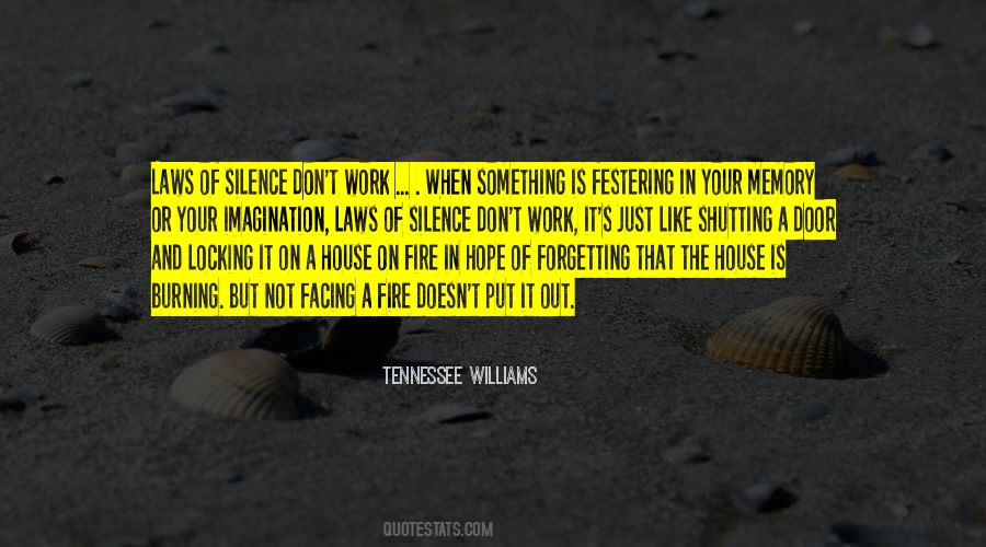 Quotes About Burning House #13184